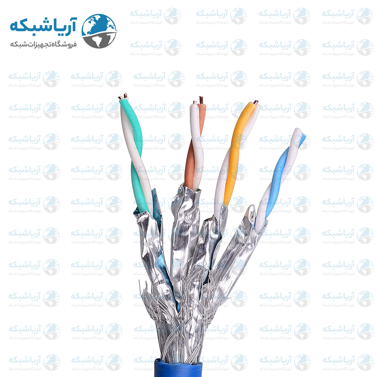 خرید کابل شبکه لگراند Cat6a S/FTP حلقه 500 متری